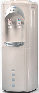 Кулер для воды с холодильником AEL 16L-B/HL Silver