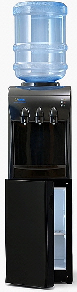 Кулер для воды с холодильником AEL MYL-31S-B Black